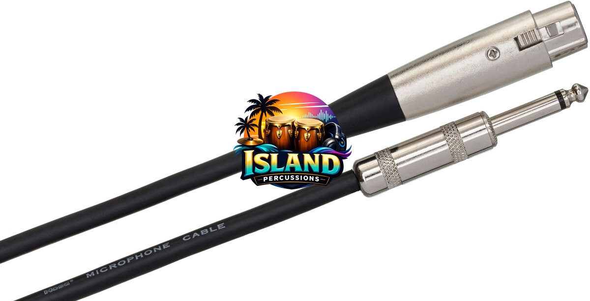 Hosa Microphone XLR Female to 1/4 Inch TS Microphone Cable
