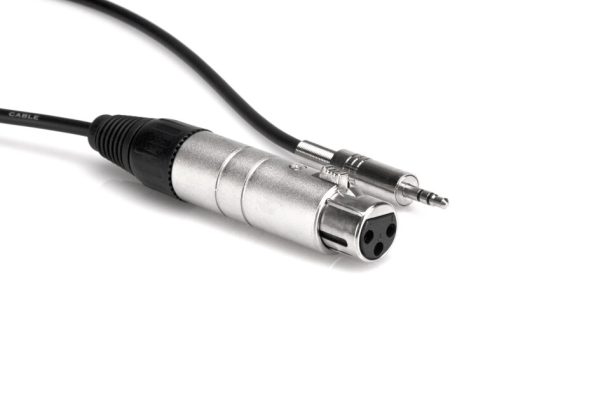Hosa MIT-156 Impedance Matcher Transformer, XLR-3F to 1/8" TRS