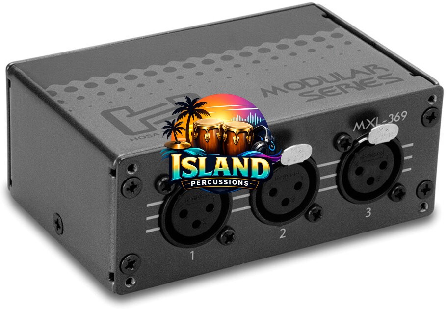 Hosa MXL-369 XLR Female to XLR Male Patch Bay Module