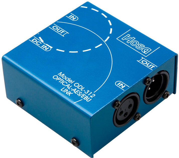 Hosa ODL-312 S/PDIF Optical to AES/EBU Digital Audio Interface