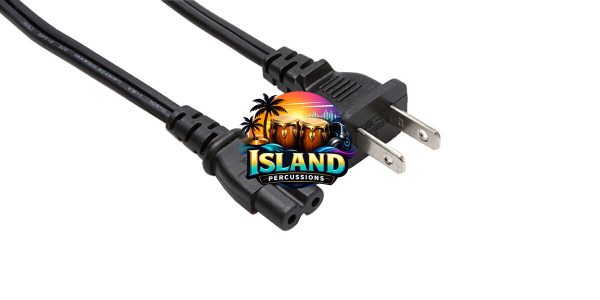 Hosa Power Cord, IEC C7 to NEMA 1-15P