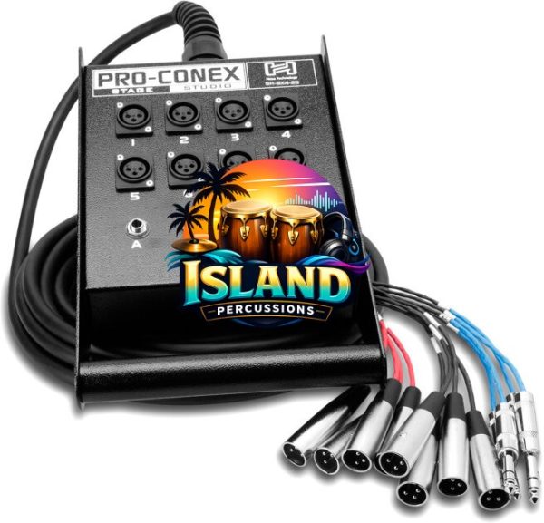 Hosa Pro Conex 8x4 Stage Box Snake