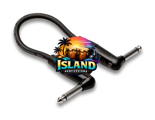 Hosa Pro Guitar REAN Right Angle to Right Angle Patch Cable
