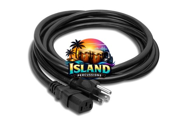 Hosa PWC-400 Power Cable (14 AWG, IEC C13 to NEMA 5-15P)
