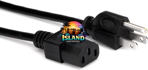 Hosa PWC IEC C13 to NEMA 5-15P 18 AWG Power Cord