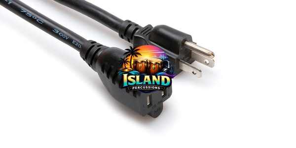 Hosa PWX-400 NEMA 5-15R to NEMA 5-15P, 14 AWG AC Power Extension Cord