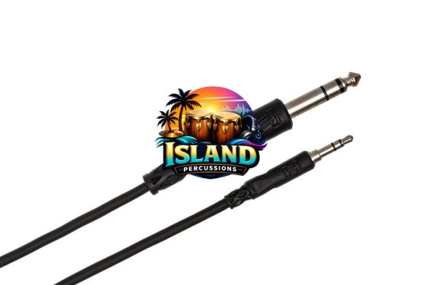 Hosa Stereo 1/8" TRS to Stereo 1/4" TRS Cable