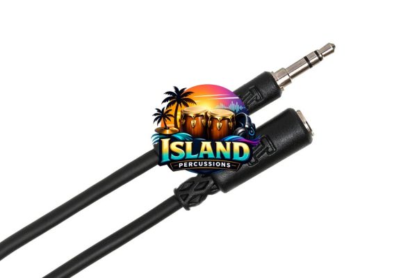 Hosa Straight Mini Plug Headphone Extension Cable