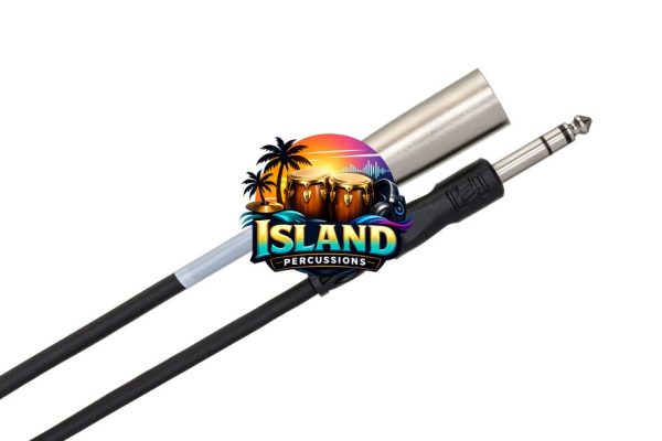 Hosa STXM XLR Male to Male TRS 1/4" Interconnect Cable
