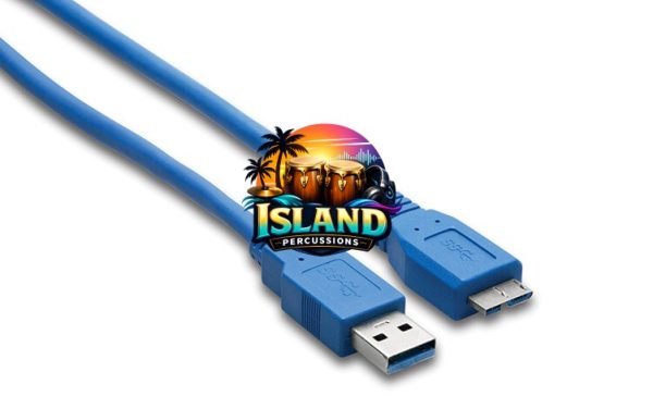 Hosa SuperSpeed USB 3.0 Cable, Type A to Micro-B