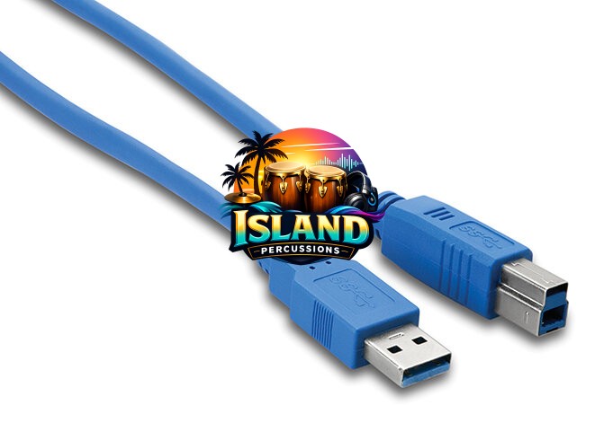 Hosa SuperSpeed USB 3.0 Cable, Type A to Type B