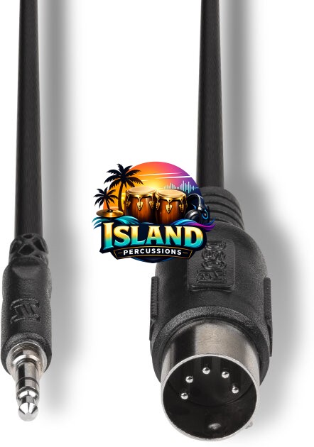 Hosa TRMA-104.5 MIDI Male to 3.5mm TRS-M (Type-A) cable