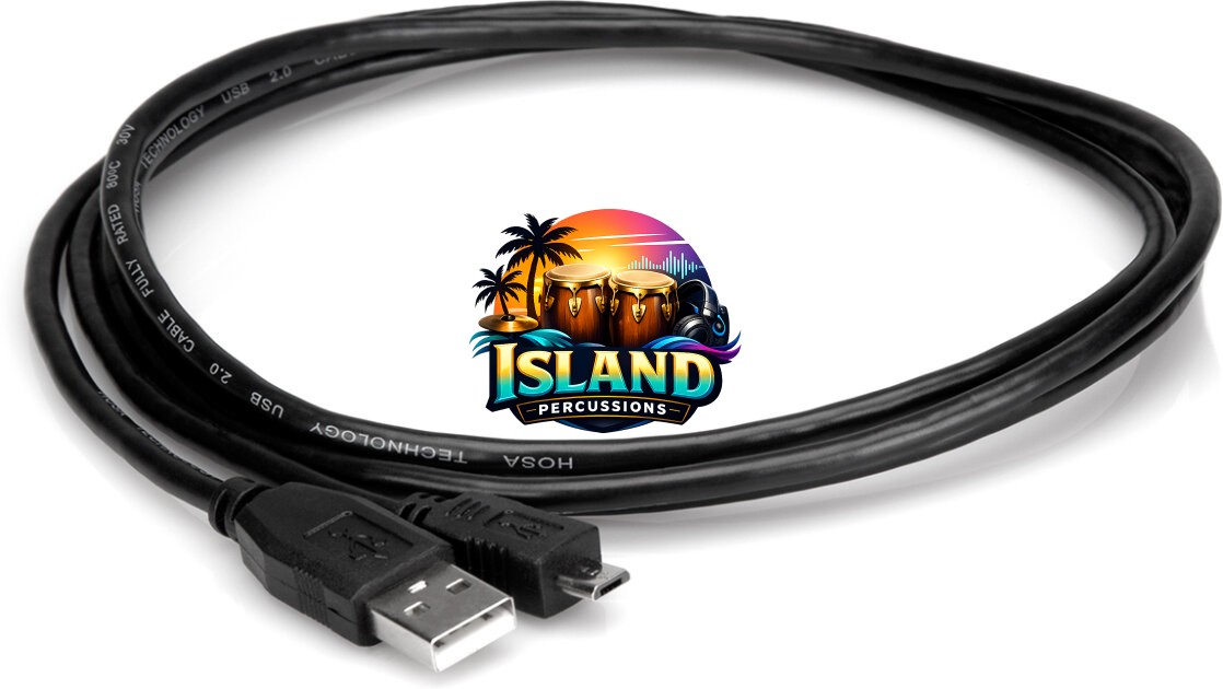 Hosa USB-206AC USB 2.0 Type A to Micro-B Cable
