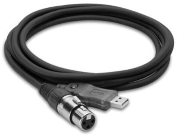 Hosa UXA-110 Tracklink Microphone XLR to USB Interface