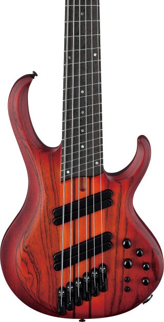 Ibanez BTB866MS Bass Workshop Electric Bass, 6-String