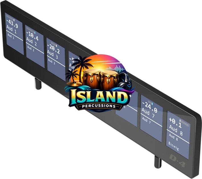 iCON D4 Display for P1-X Control Surface Extender