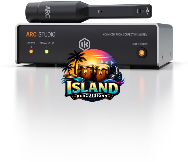 IK Multimedia ARC Studio Room Correction Processor with Measurement Microphone