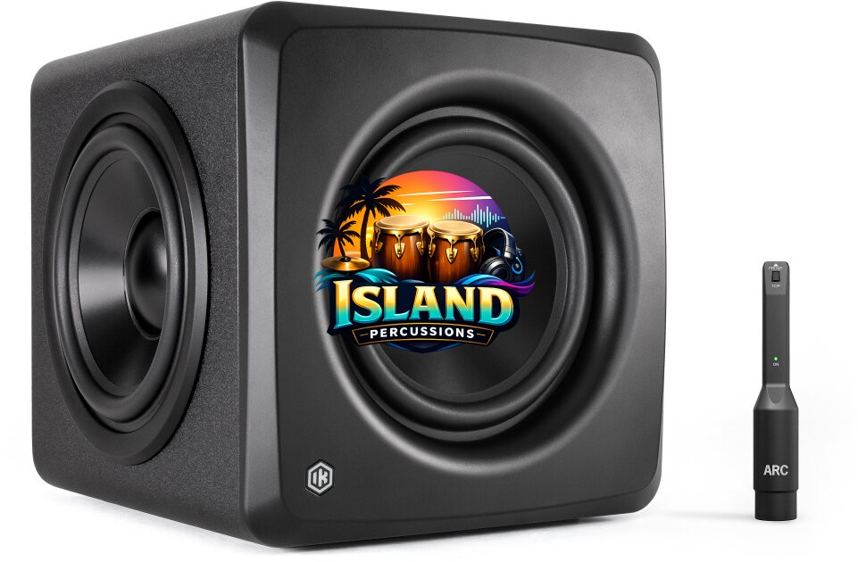 IK Multimedia iLoud Sub Compact Powered Studio Subwoofer