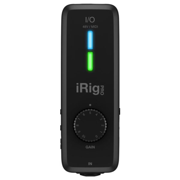 IK Multimedia iRig Pro I/O USB and iOS Audio/MIDI Interface