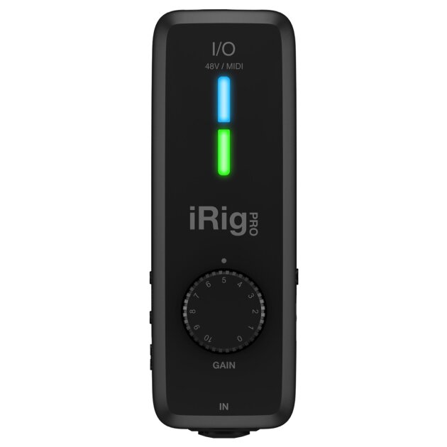 IK Multimedia iRig Pro I/O USB and iOS Audio/MIDI Interface