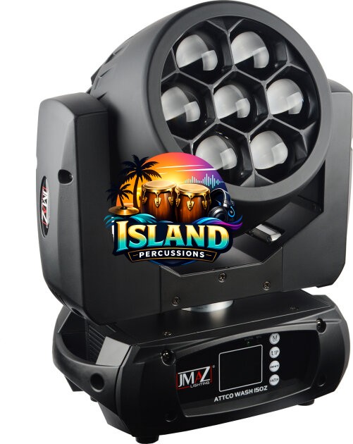 JMAZ Attco Wash 150Z RBGW Moving Head Light