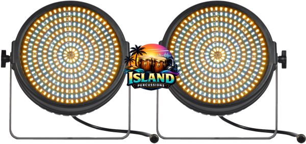 JMAZ Versa Flex Par DUO324 Stage Lights (Pair) for Versa Flex Bar System