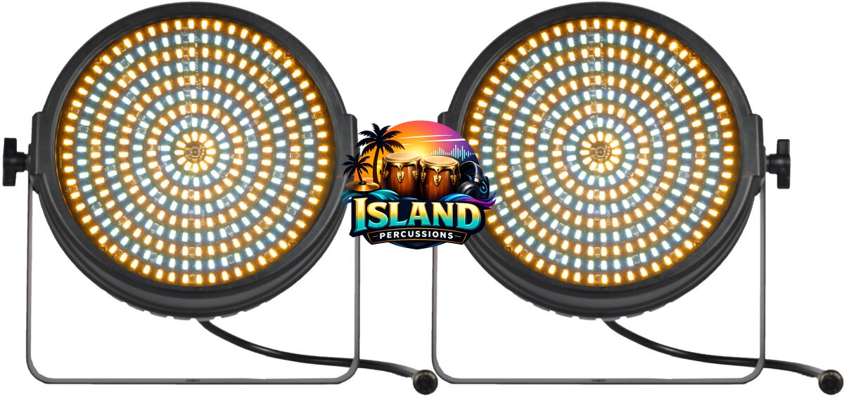 JMAZ Versa Flex Par DUO324 Stage Lights (Pair) for Versa Flex Bar System