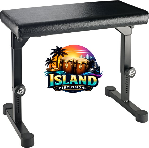 K&M 14087 Compact Height-Adjust Piano Bench