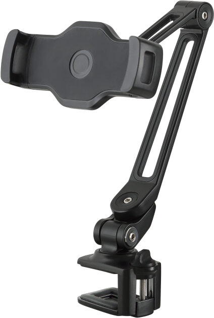 K&M 19805 Tablet/Smartphone Clamp-on Holder