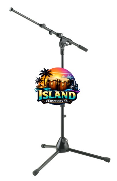 K&M 25900 Low Telescopic Boom Microphone Stand