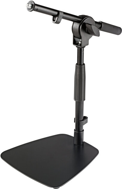 K&M 25995 Tabletop Short Boom Microphone Stand