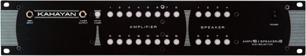 Kahayan 16x8 MIDI 16 Amplifier/Speaker Selector