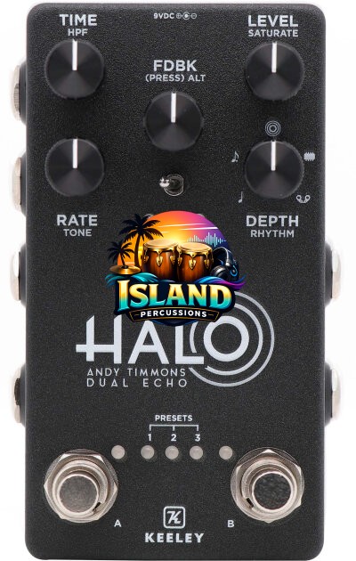Keeley Halo Andy Timmons Dual Echo Pedal