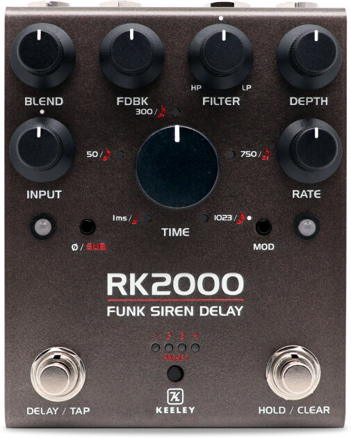 Keeley RK2000 Funk Siren Delay Pedal