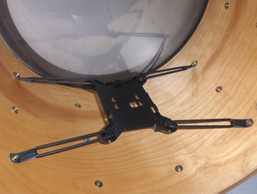 Kelly SHU Flatz BD Microphone Mount for Shure Beta 91 Microphone