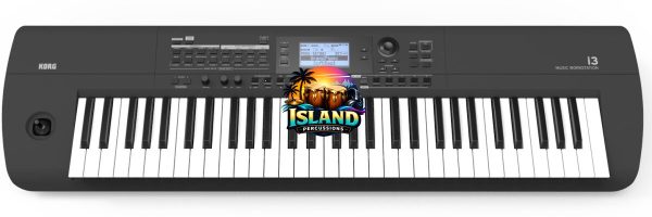 Korg i3 Music Workstation Arranger Keyboard, 61-Key