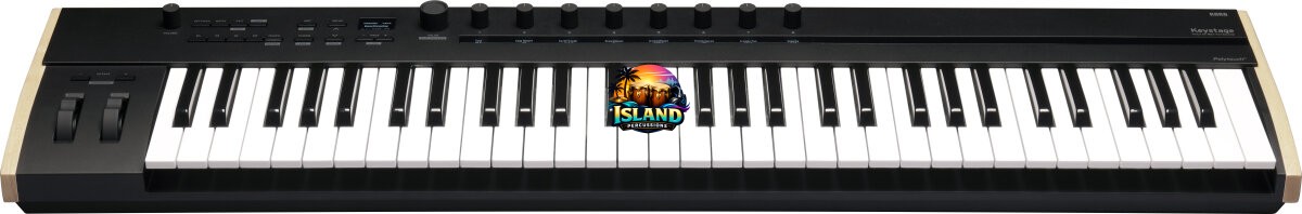 Korg Keystage 61 USB MIDI Keyboard Controller, 61-Key