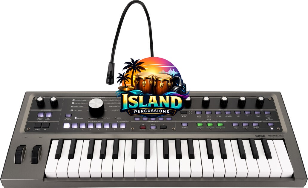 Korg MicroKorg 2 Synthesizer Keyboard with Vocoder