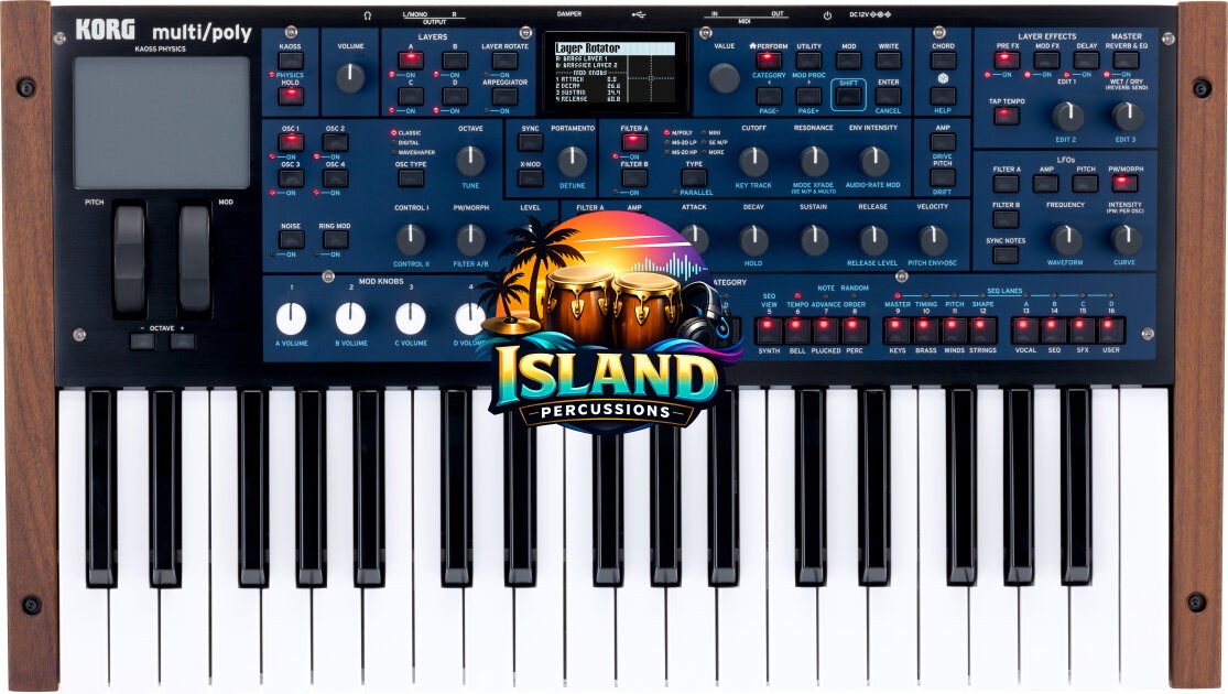 Korg Multi/Poly Virtual Analog Synthesizer