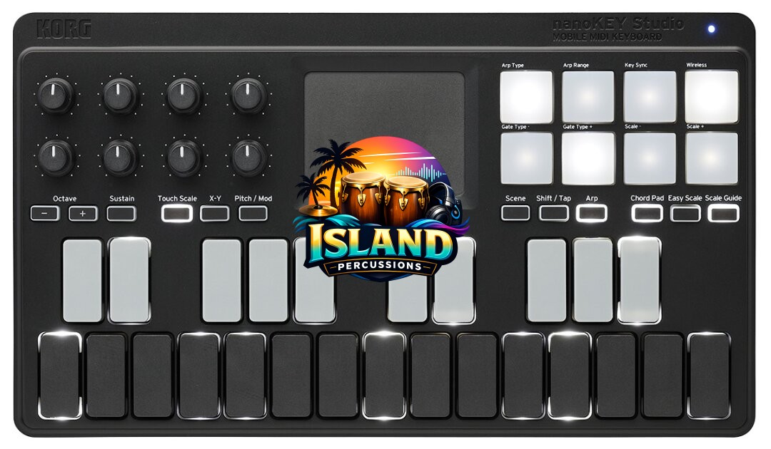 Korg nanoKEY Studio MIDI Controller with Bluetooth