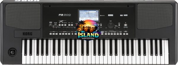 Korg Pa300 Arranger Workstation Keyboard, 61-Key