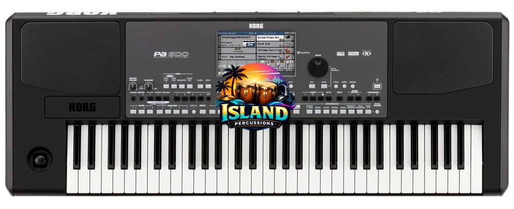 Korg Pa600 Arranger Workstation Keyboard, 61-Key