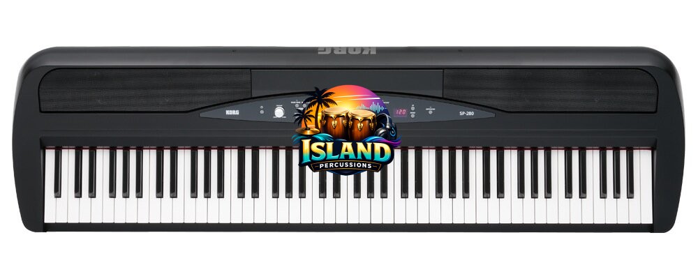 Korg SP-280 Digital Piano with Stand, 88-Key