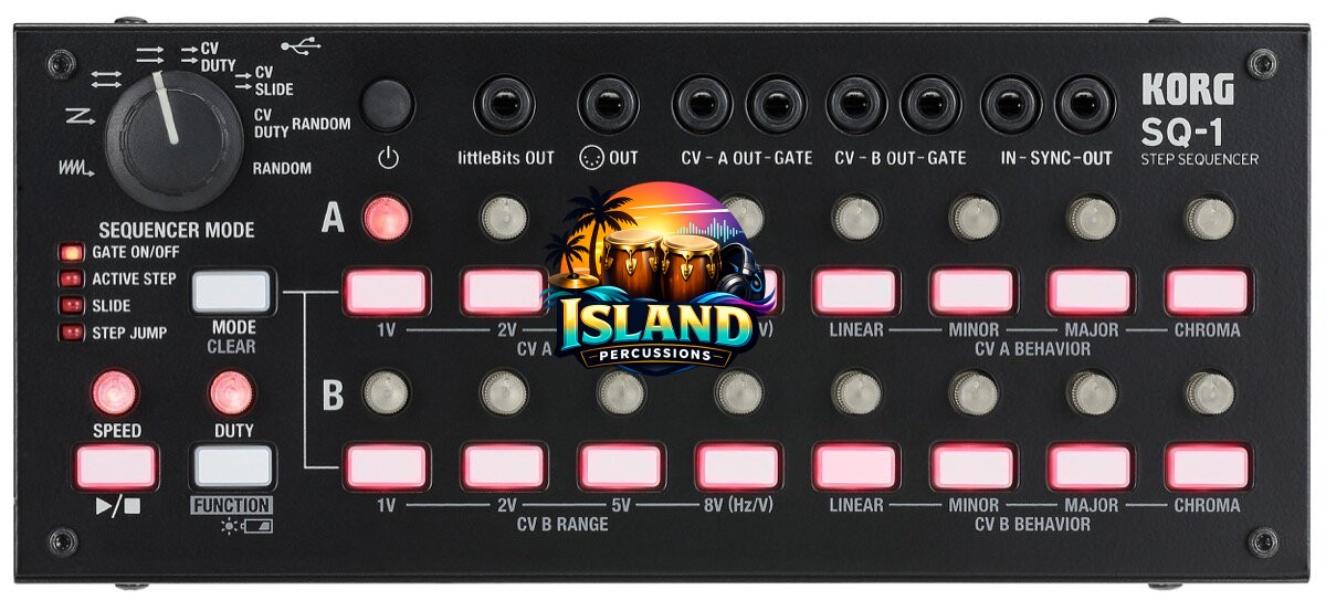Korg SQ-1 CV Step Sequencer and Sync Box