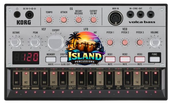Korg Volca Bass Analog Bass Machine Synthesizer