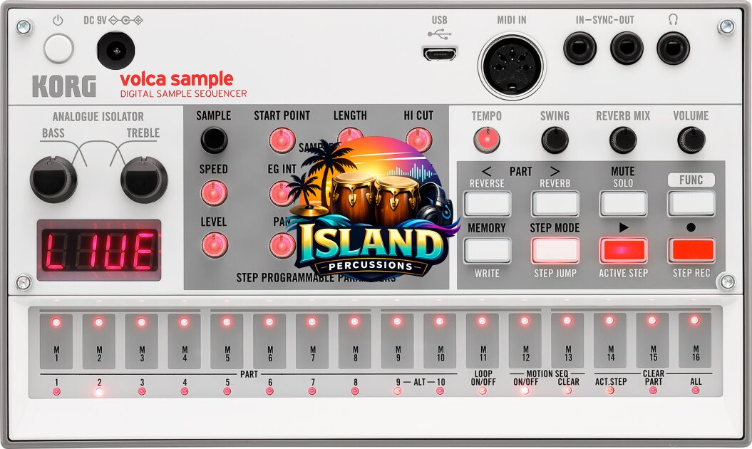 Korg Volca Sample 2 Digital Sample Sequencer