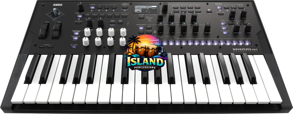 Korg Wavestate MKII Wave Sequencing Keyboard Synthesizer