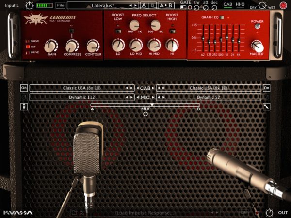 Kuassa Cerberus Bass Amplifikation Audio Plug-in Software