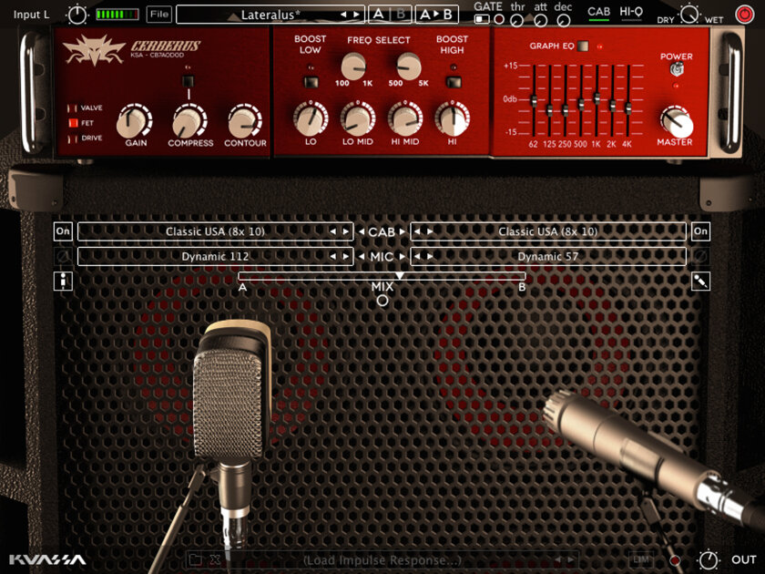 Kuassa Cerberus Bass Amplifikation Audio Plug-in Software
