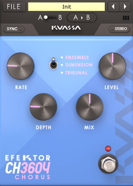 Kuassa Efektor CH3604 Chorus Plug-in Software